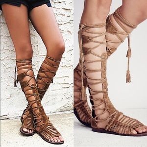 Free People Sunseeker Gladiator Sandals size 36/5